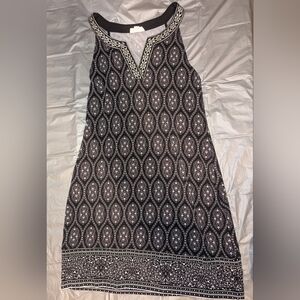 Magnolia Grace Midi Dress Embroidered Trim Women's Size Medium Stitch Fix